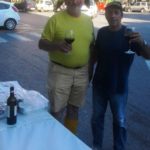 I’ Pilloe ed Eramso Giambona addetto alla griglia