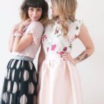 Le foto con le modelle-amiche Marianna e Giulia e gli outfit pensati da Michela