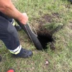 L’intervento di vigili del fuoco e soccorso alpino