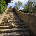 La scalinata di Sant’Appiano ristruttrata