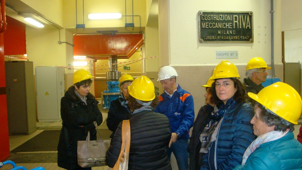 Alla centrale idroelettrica di Torrite presso Castelnuovo Garfagnana