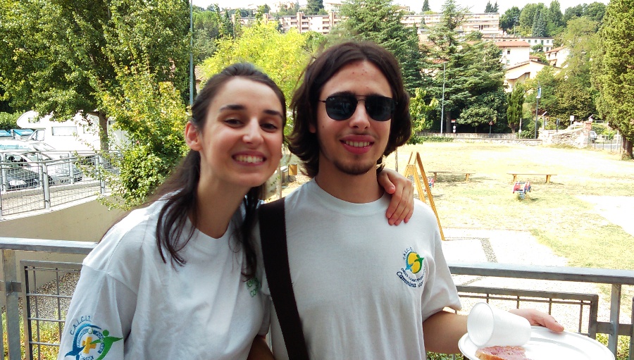 Francesca Goggioli e Antonio Matteini hanno fatto da guide