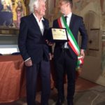 Con il sindaco Francesco Casini alla consegna delle Chiavi della Citt&agrave;