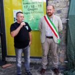 Il presidente della Pro Loco Morganti e il sindaco Baroncelli