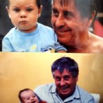 Con i suoi tesori i nipoti Andrea e Matteo