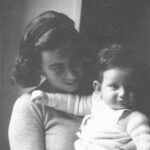 Teresa Mattei con il figlio Gianfranco