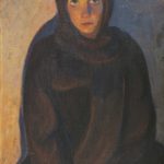 Elisabeth Chaplin Ragazza con mantello