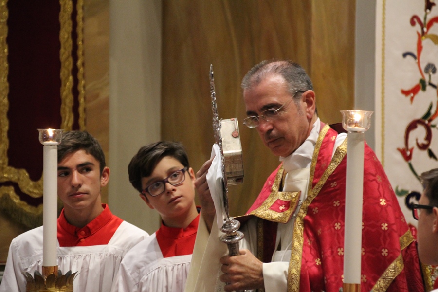 Don Luciano Marchetti per lui 25 anni dall’ordinazione sacerdotale