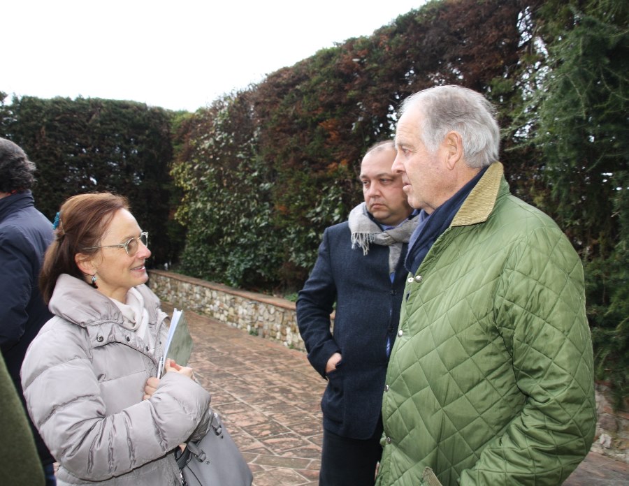 Ilaria Tachis insieme a Piero Antinori