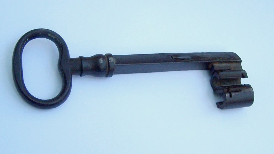 La chiave originale custodita dalla famiglia Franchi