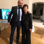 Il sindaco Michele Pescini insieme a Nancy de Grummond direttrice degli scavi di Cetamura