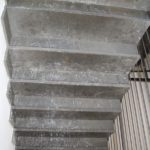 Le scale invase dall’acqua