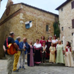 SAN DONATO IN POGGIO RIPRESE PER TRASMISSIONE  RAI 2 DI SERENO VARIABILE