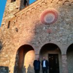Don Franco Del Grosso con il sindaco David Baroncelli
