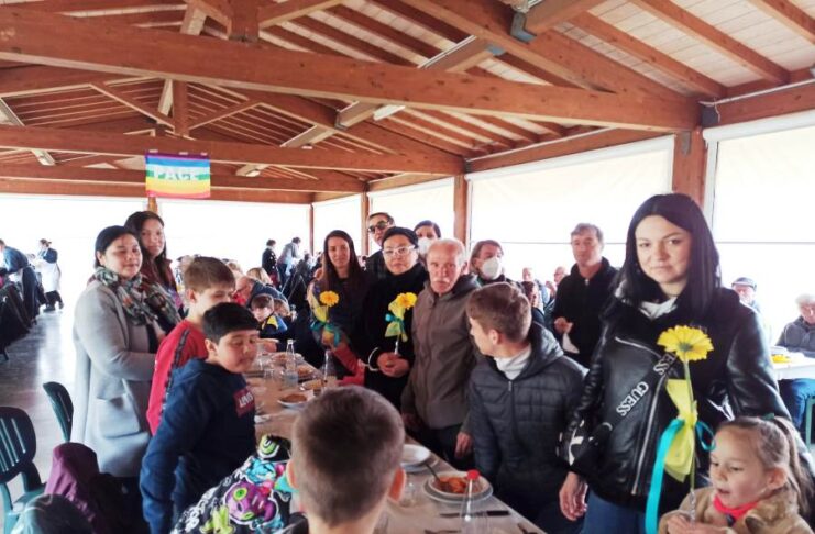 Pranzo della solidarietà per Ucraina Parco del Mocale2