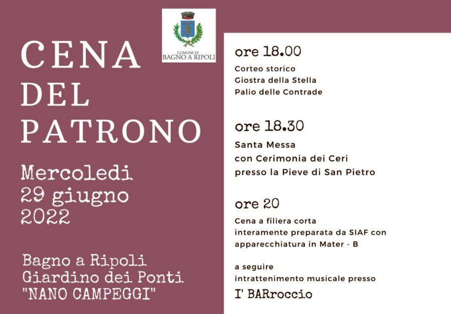 Mercatino, concerti, spettacoli e la tradizionale cena benefica Bagno a Ripoli torna a Mercatino, concerti, spettacoli e la tradizionale cena benefica Bagno a Ripoli torna a