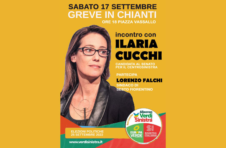 Sabato 17 settembre arriva a Greve in Chianti Ilaria Cucchi ...
